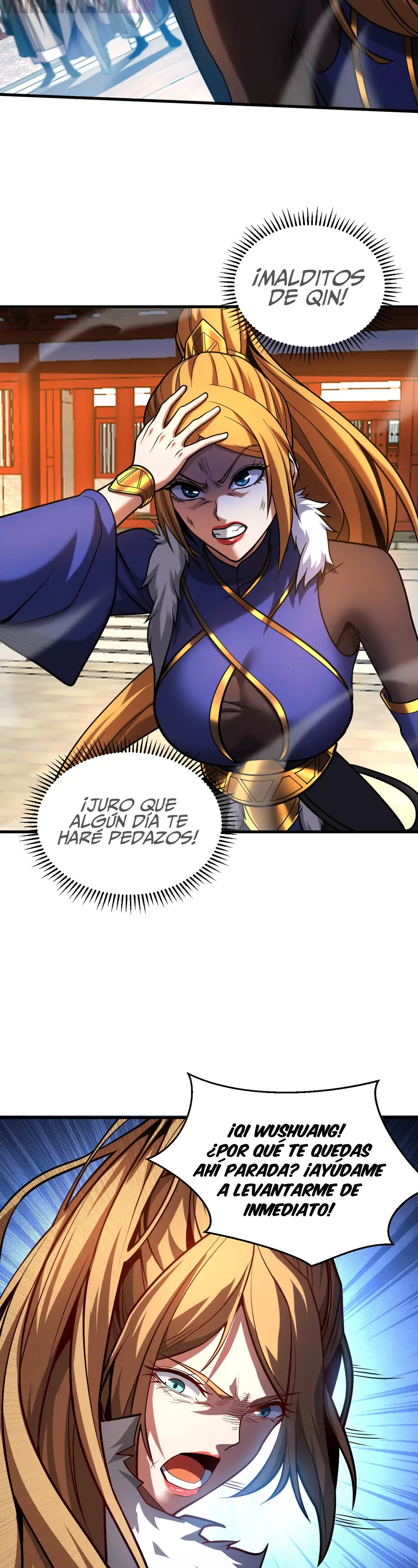 Mientras mis discípulas se matan, yo me relajo! > Capitulo 85 > Page 121